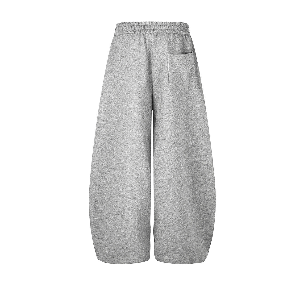 Pantalon de survêtement à jambes larges avec motif FU en strass et délavage vintage