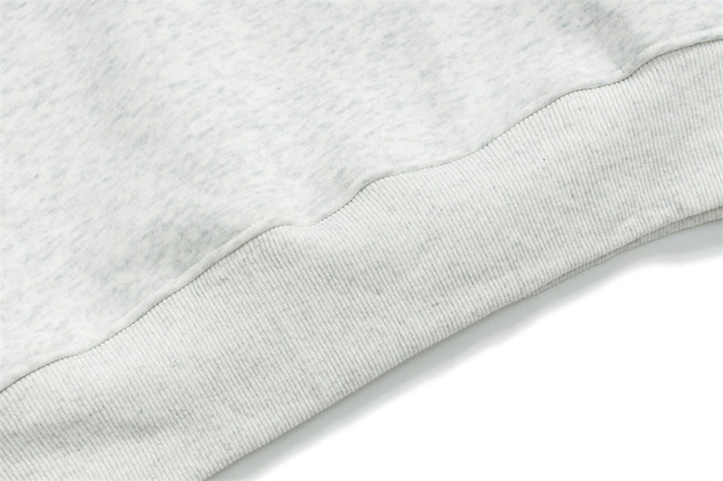 Sweat à capuche oversize à enfiler, motif cartoon – Imprimé doodle fantaisiste