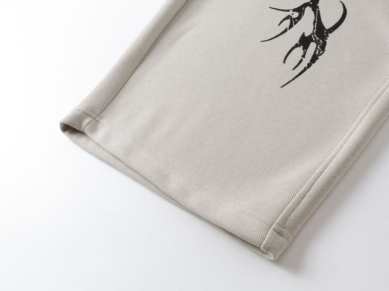 Sudadera extragrande con capucha y cremallera y estampado tribal — Conjunto urbano