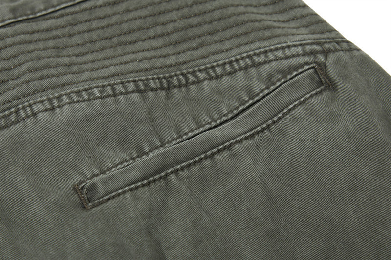 Wide-Leg Patchwork Pants – Deconstructed Arc Seam, Baggy Fit