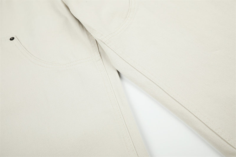 Pantalon de charpentier à jambes larges – Coupe décontractée inspirée du workwear