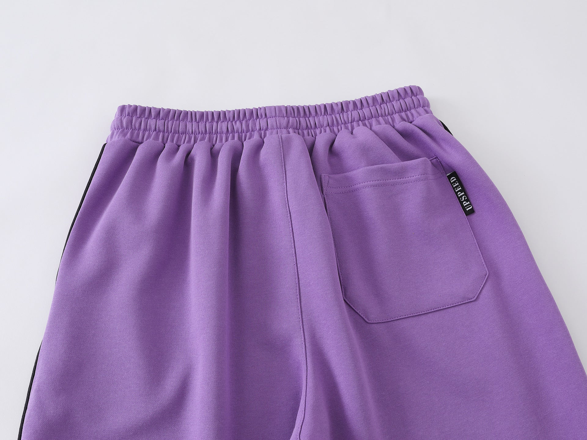 Pantalon de survêtement baggy à jambes larges avec détail rayé incurvé – Style streetwear hip-hop