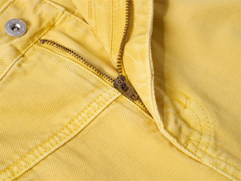 Baggy-Denimshorts für Herren – gewaschene Carpenter-Style-Jeansshorts für Streetwear