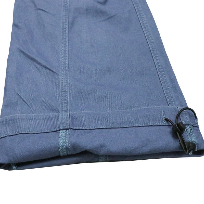 Men's Loose Fit Cargo Pants Wide Leg Bubble Pocket Deconstructed Trousers