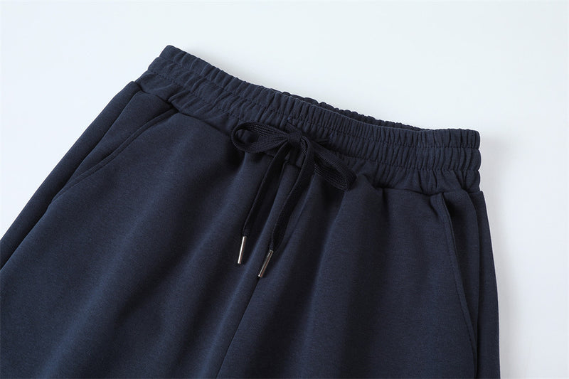 Men's Wide-Leg Sweatpants with Aztec Geometric Print