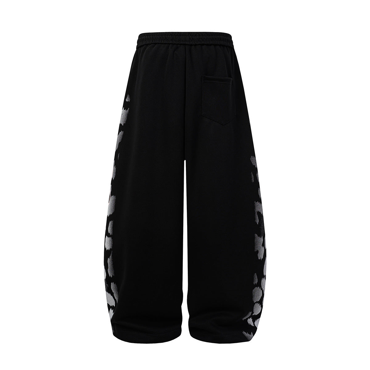 Pantalon de survêtement wide leg imprimé léopard – Jogger streetwear oversize