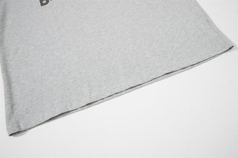 Striped Long Sleeve Tee – Men's Raglan Sleeve Letter Print Relaxed Fit T-Shirt