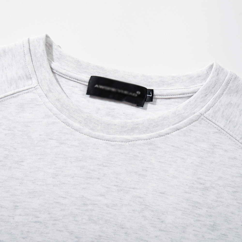 Men's Long Sleeve Crew Neck T-Shirt – Relaxed Fit