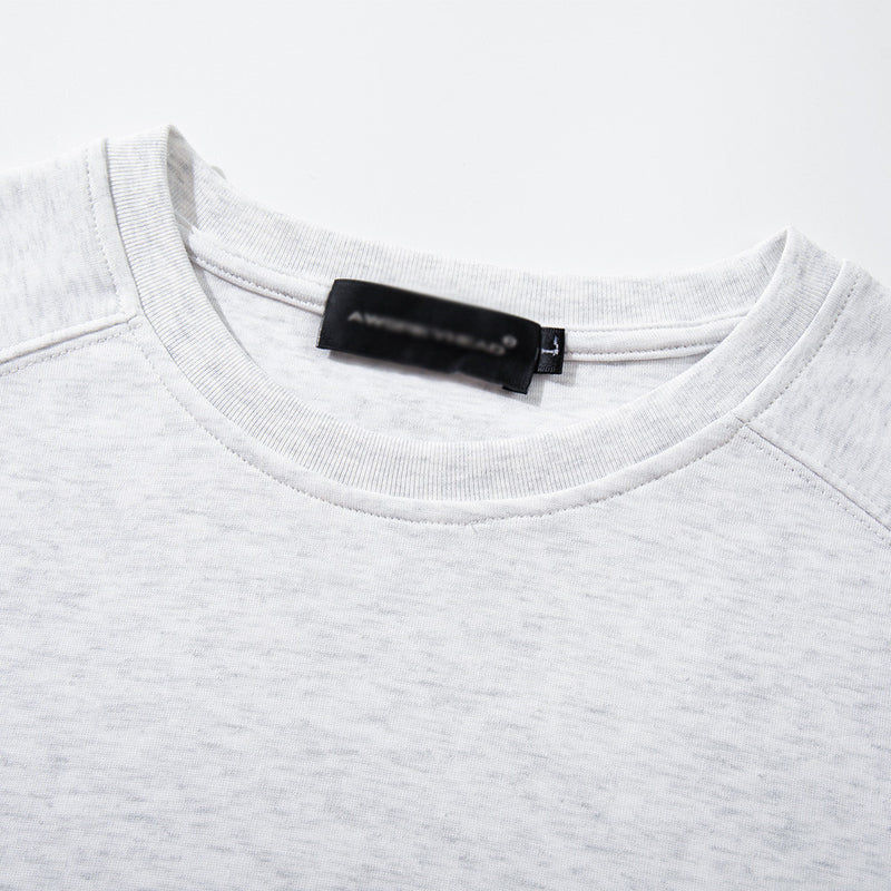 Men's Long Sleeve Crew Neck T-Shirt – Relaxed Fit