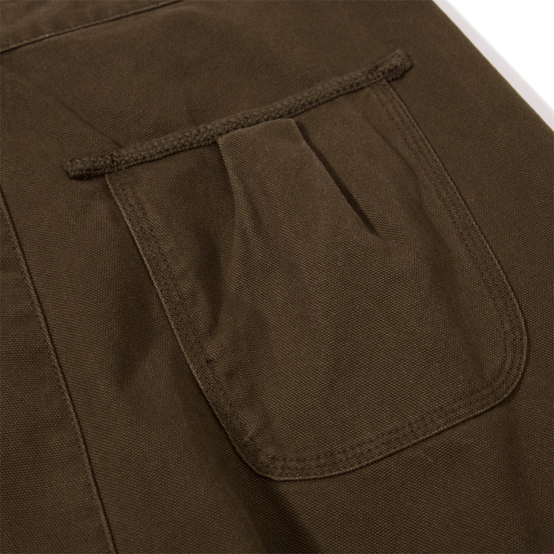 Wide-Leg Cargo Pants Men – Multi-Pocket A-Line Baggy Trousers