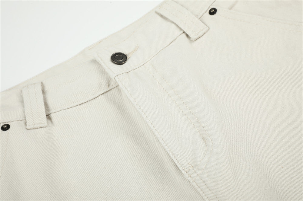 Pantalon de charpentier à jambes larges – Coupe décontractée inspirée du workwear
