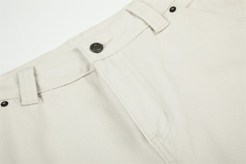 Pantalon de charpentier à jambes larges – Coupe décontractée inspirée du workwear