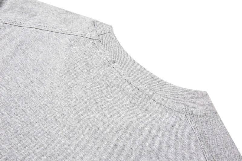 Men's Long Sleeve Crew Neck T-Shirt – Slim Fit Raglan Shoulder Tee