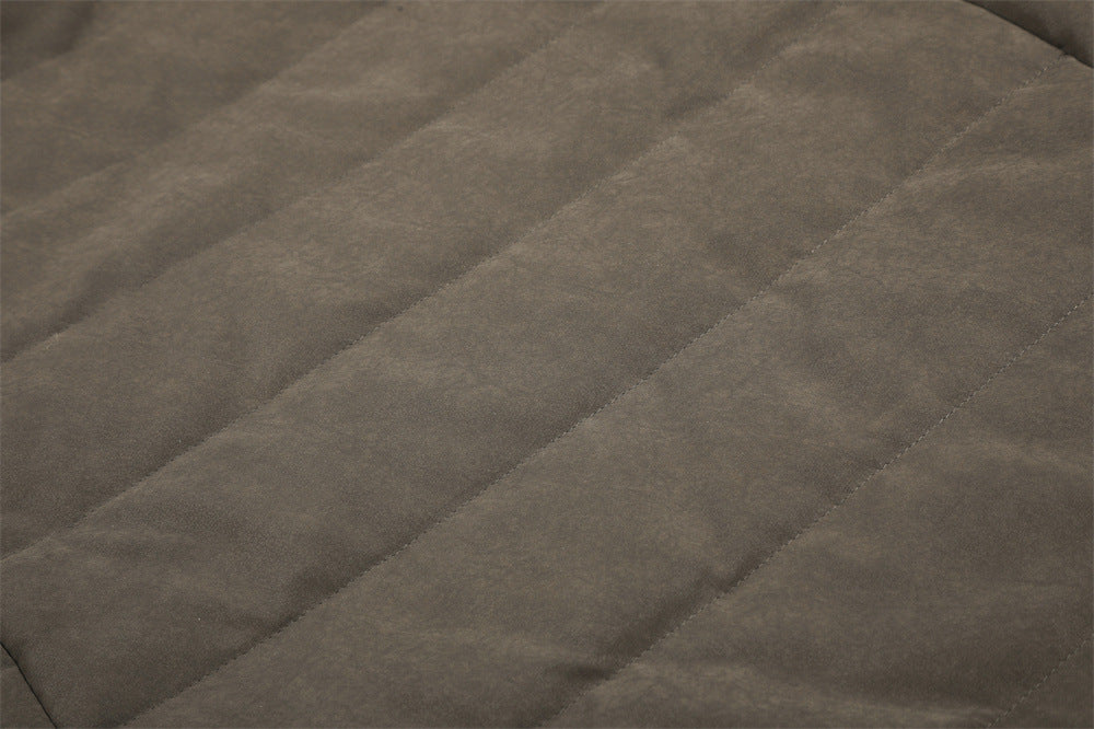 Doudoune à capuche – Manteau d'hiver matelassé à coupe décontractée