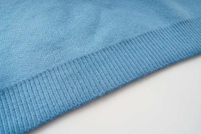Retro College Graphic Knit Sweater – Mershier 86 Sports Crew Neck