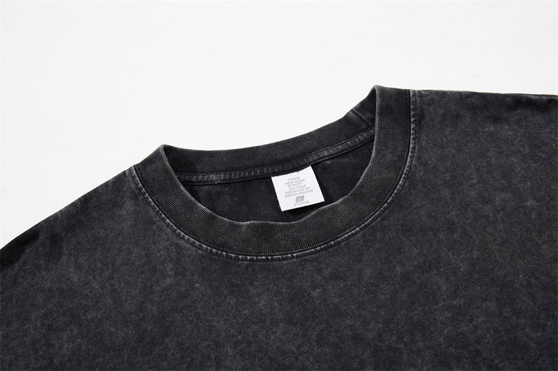 Endless Strum Graphic Acid Wash Oversized T-Shirt