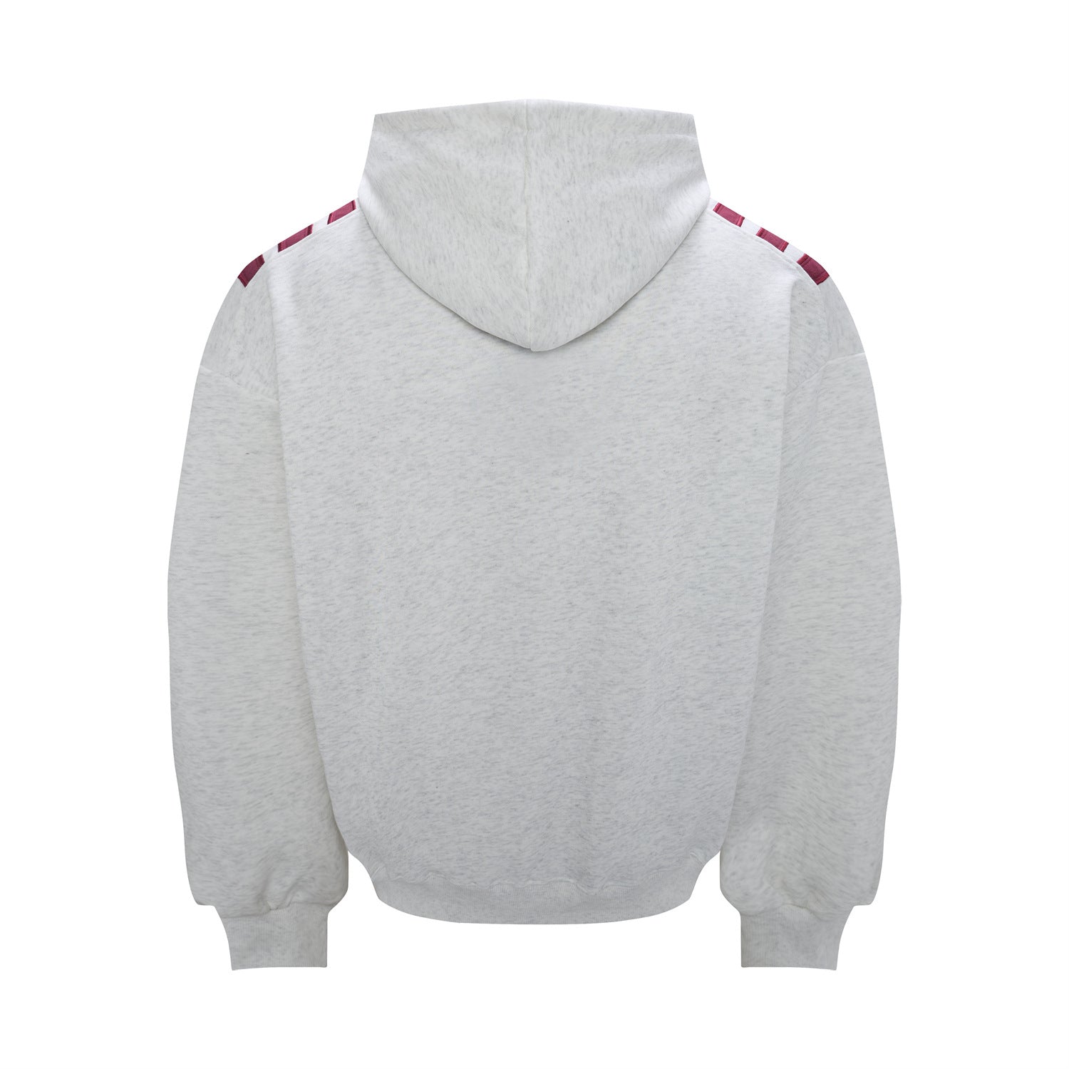 Sweat à capuche oversize à patch étoile et rayures contrastantes aux épaules