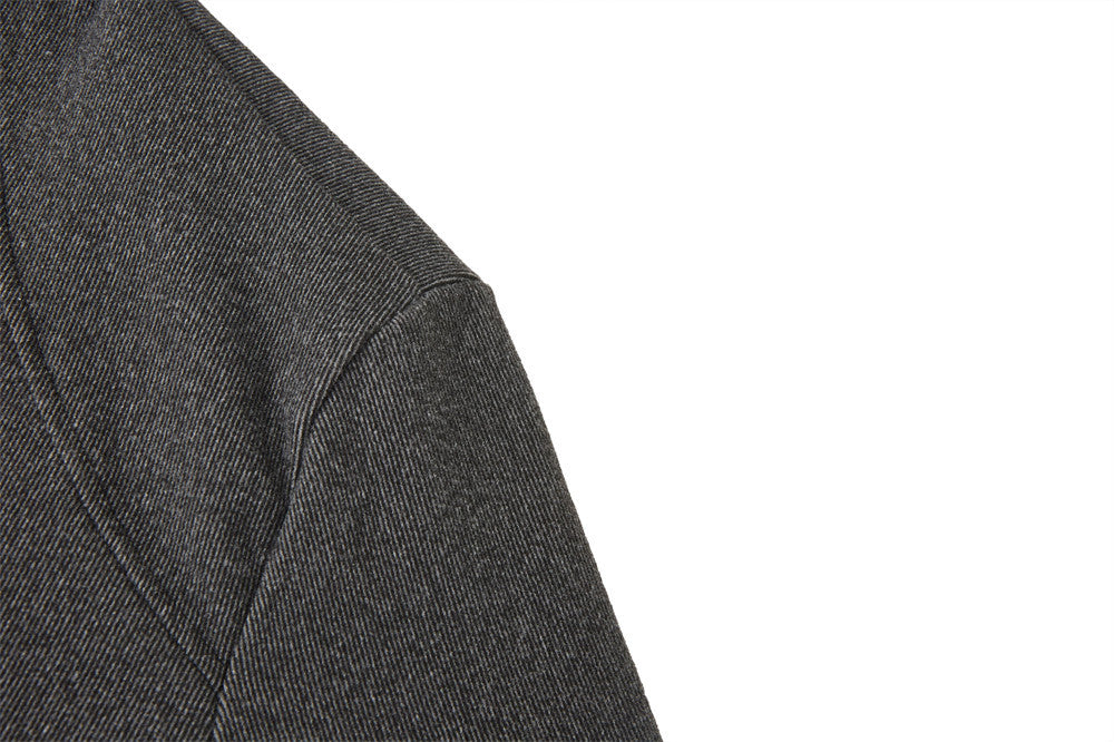 Men's Slim-Fit Full-Zip Mock Neck Knit Jacket – Long Sleeve Sport Cardigan