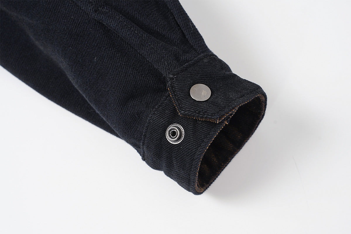 Veste Harrington en velours coupe boxy – Style workwear américain rétro