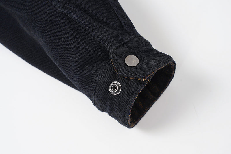 Veste Harrington en velours coupe boxy – Style workwear américain rétro