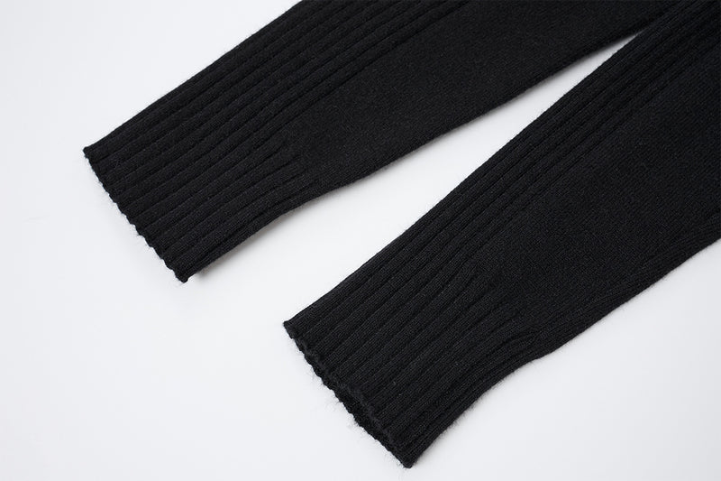 Men's Slim-Fit Ribbed Knit Crewneck Sweater