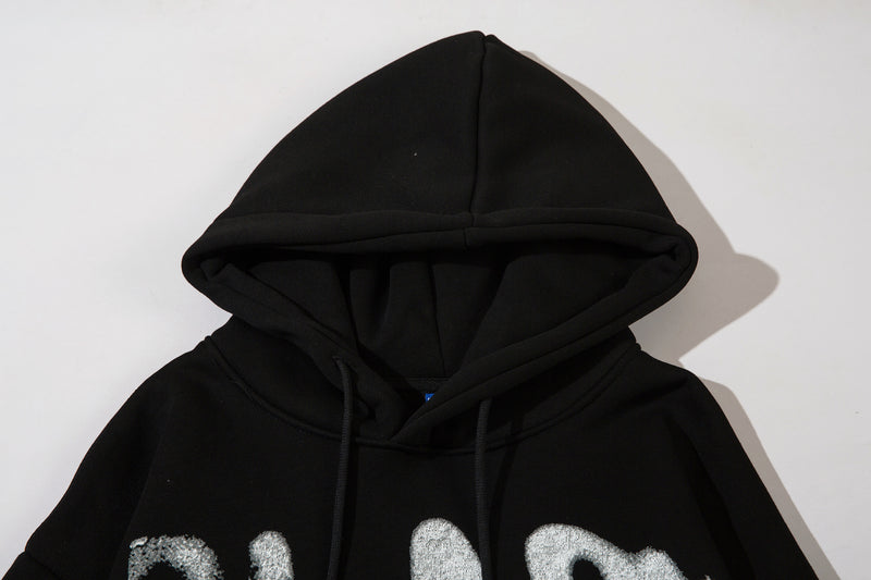Heavyweight Graffiti Graphic Hoodie – Oversized Street Style Pullover
