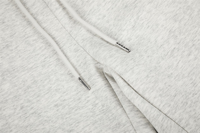 Wide Leg Sweatpants with Gold Stud Detail & Drawstring Waist