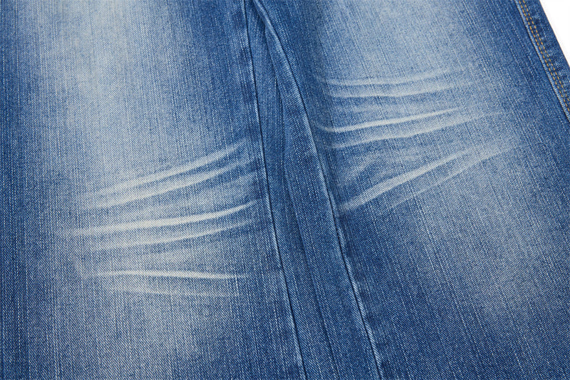 Men's Washed Distressed Flare Jeans – Wide Leg Relaxed Fit Denim