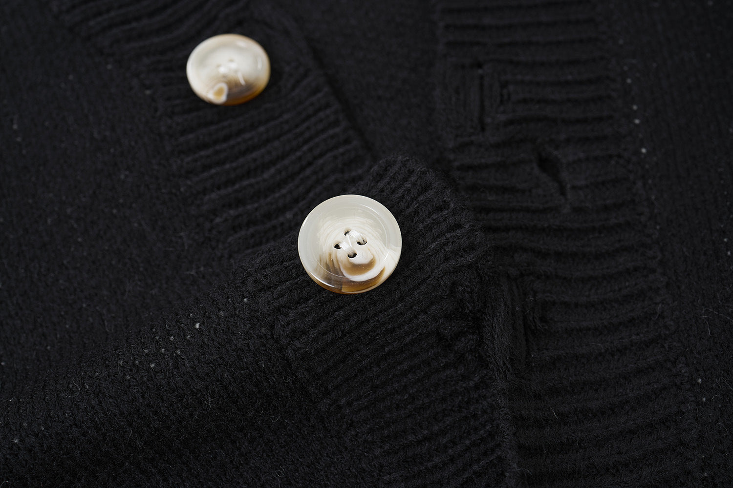 Gilet Born Late 77 en maille délavée – Jacquard oversize high-street
