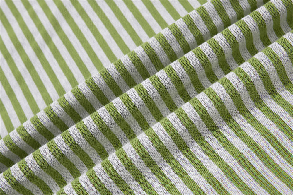 T-shirt homme à manches longues rayé avec poche – Coupe décontractée à col rond