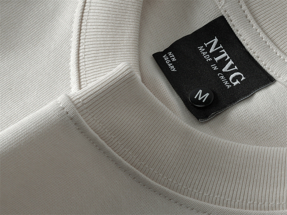 Long Sleeve Graphic Print Oversized Crew Neck Tee – NTHVAGARY Everytime
