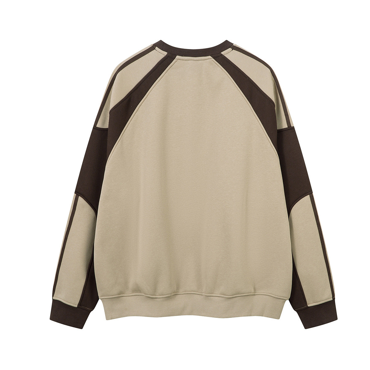 Sweat-shirt motif chat en smoking avec imprimé note de musique et manches raglan color block
