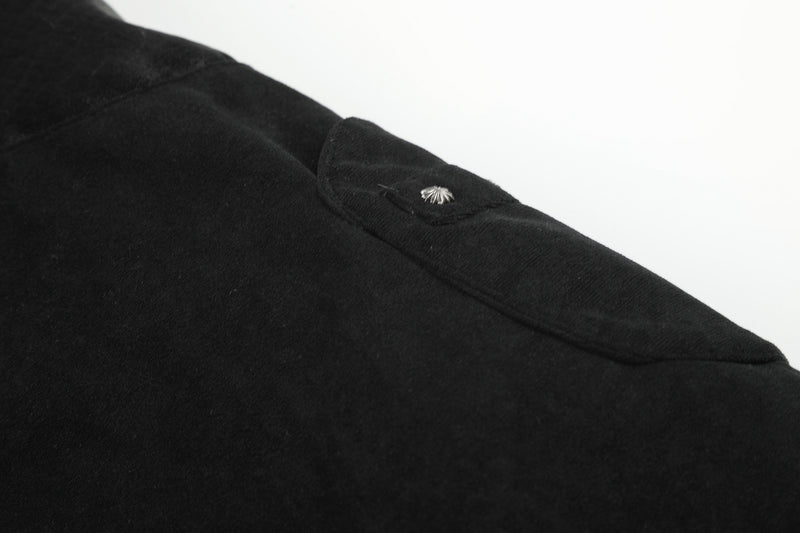 Fur-Trim Hooded Bomber Jacket – Padded Black Flight Jacket with Faux Fur Hood