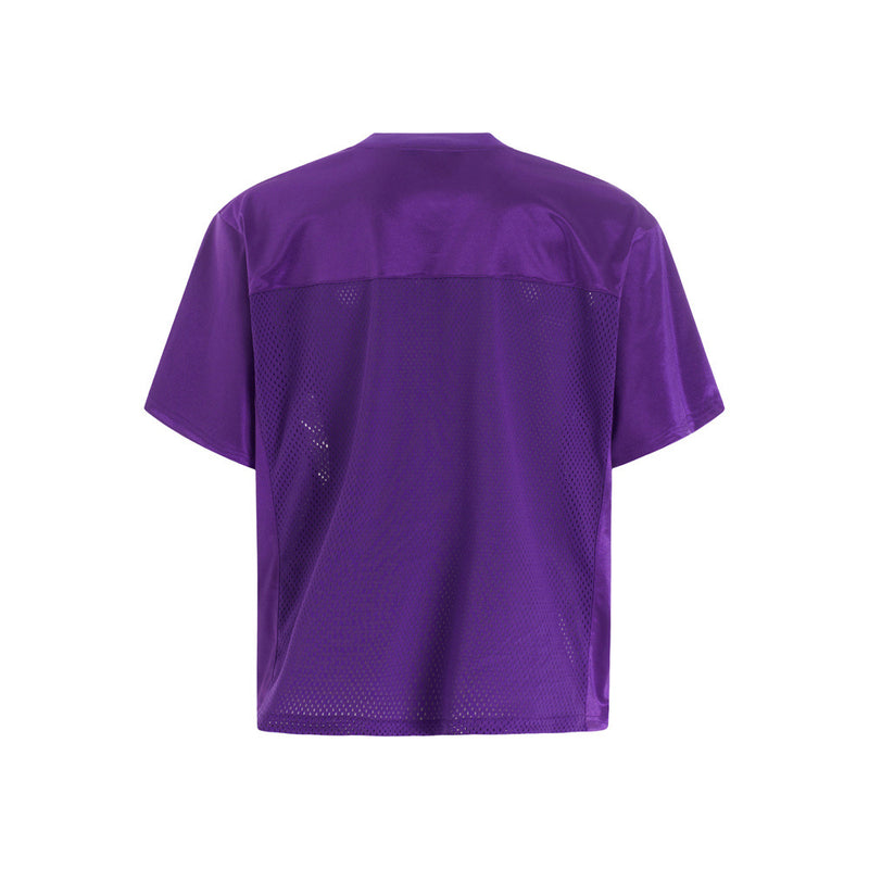 Oversized V-Neck T-Shirt Men's Football Jersey Mesh Number 08 Short Sleeve