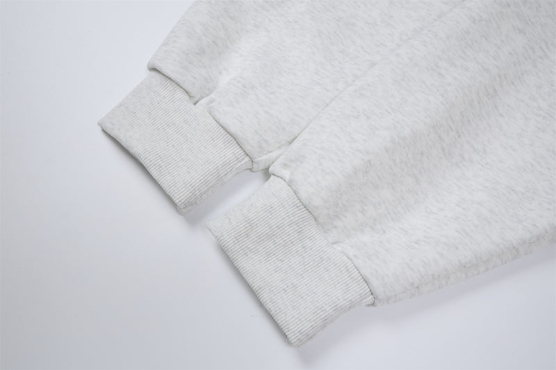Sweat à capuche oversize à patch étoile et rayures contrastantes aux épaules