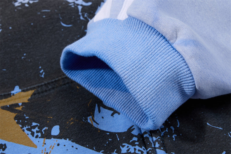 Punk Graphic Zip-Up Hoodie – Vintage Spray-Dye Oversized Streetwear Jacket