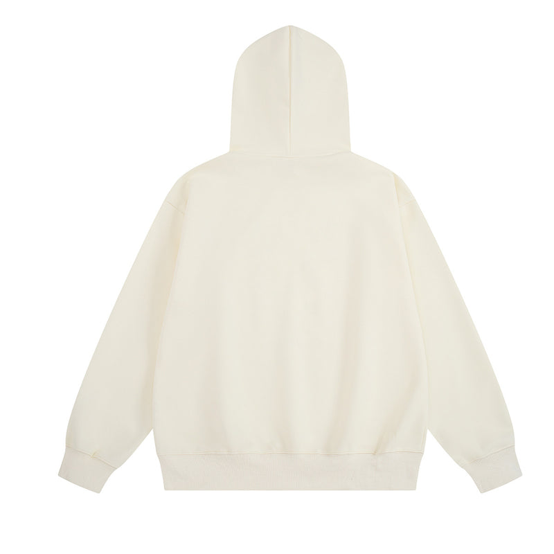 Sudadera Ahotero con capucha y estampado de dálmata – Gráfico de dibujos animados oversize