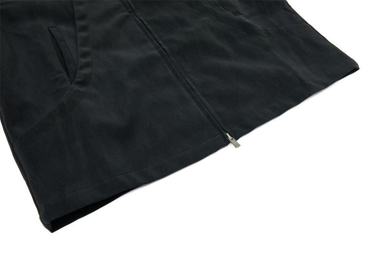 Jacke mit Stehkragen und Reißverschluss – Dekonstruierter Oversized-Schnitt