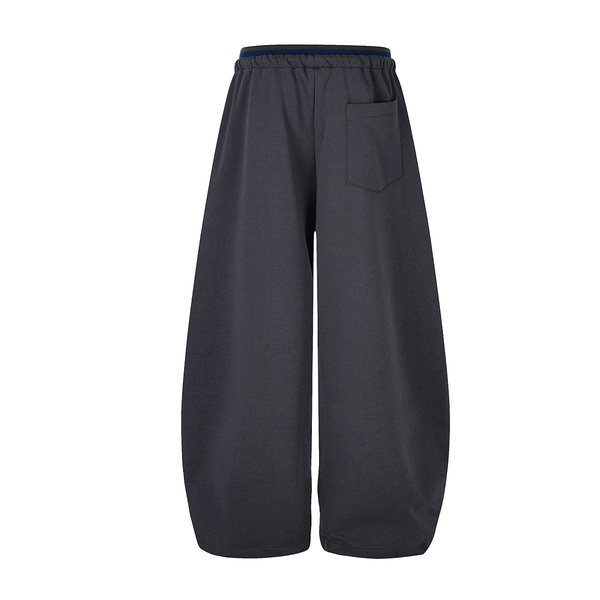 Pantalon de survêtement graphique à jambes larges, imprimé étoile et taille à cordon