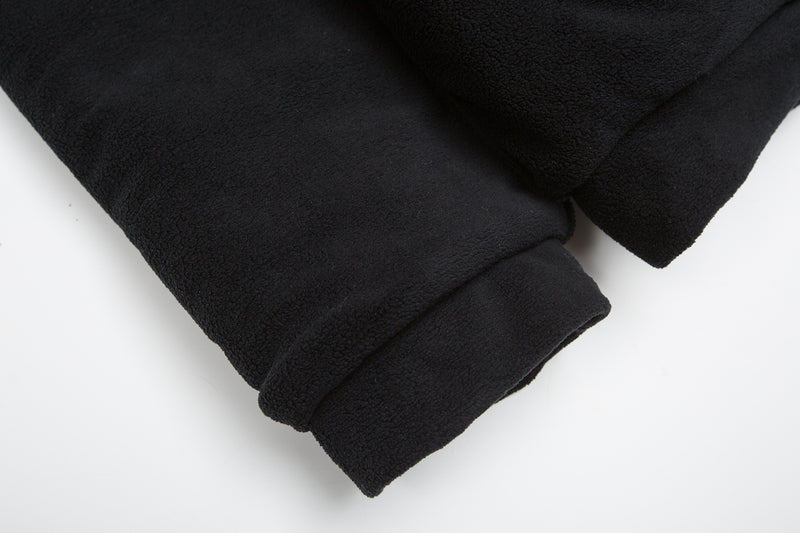 Blouson bomber à capuche et col en fourrure – Manteau d’hiver doublé polaire