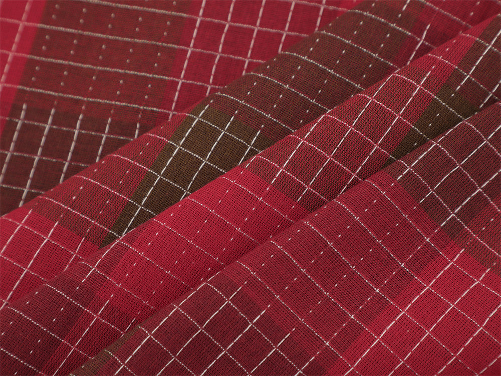 Mosaic Plaid Short Sleeve Shirt – Oversized Streetwear Button-Up