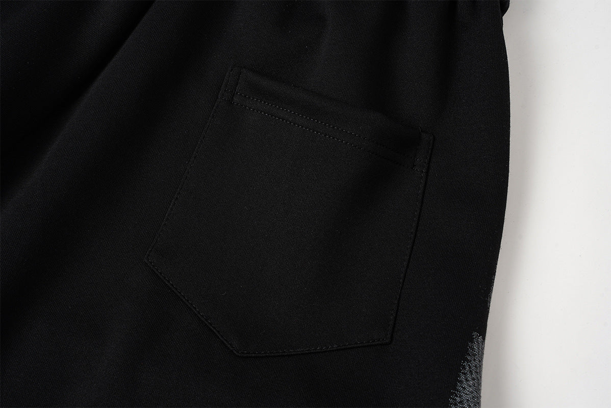Pantalon de survêtement wide leg imprimé léopard – Jogger streetwear oversize
