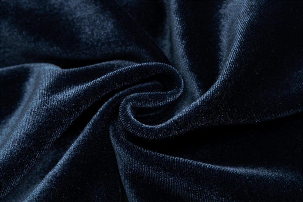 Sudadera de terciopelo con cremallera y estampado de perro de dibujos – Corte oversize color block