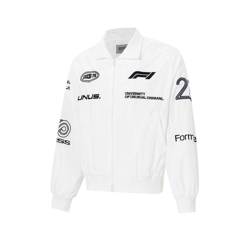 Zip Up Jacket Men – F1 Racing Graphic Oversized Bomber Jacket