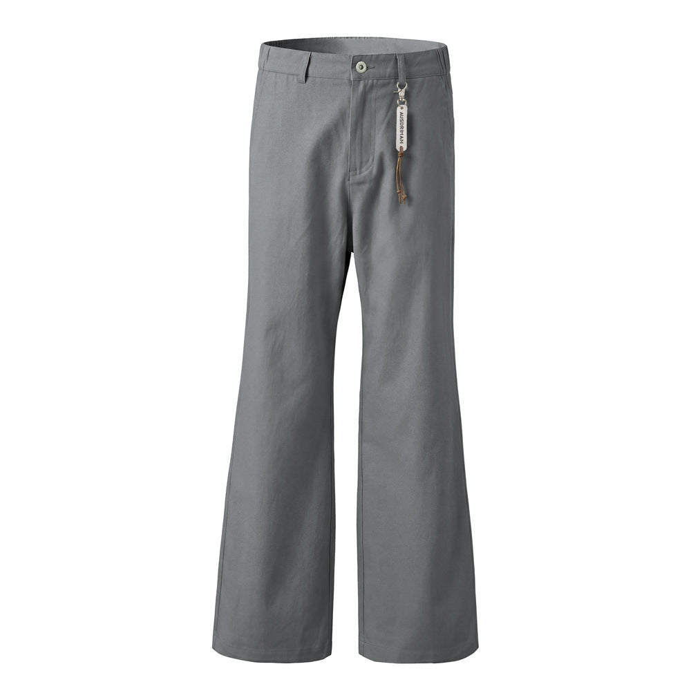 Men's Flare Wide-Leg Trousers – Bell Bottom Casual Pants