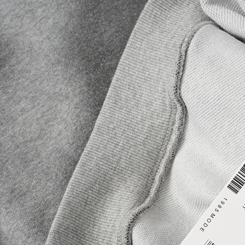 Sweat à capuche homme tie-dye – Pull color block délavé à l’acide avec capuche à bords francs