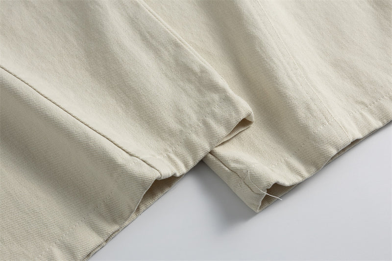 Wide-Leg Barrel Fit Pants – Oversized Silhouette Trousers for Men