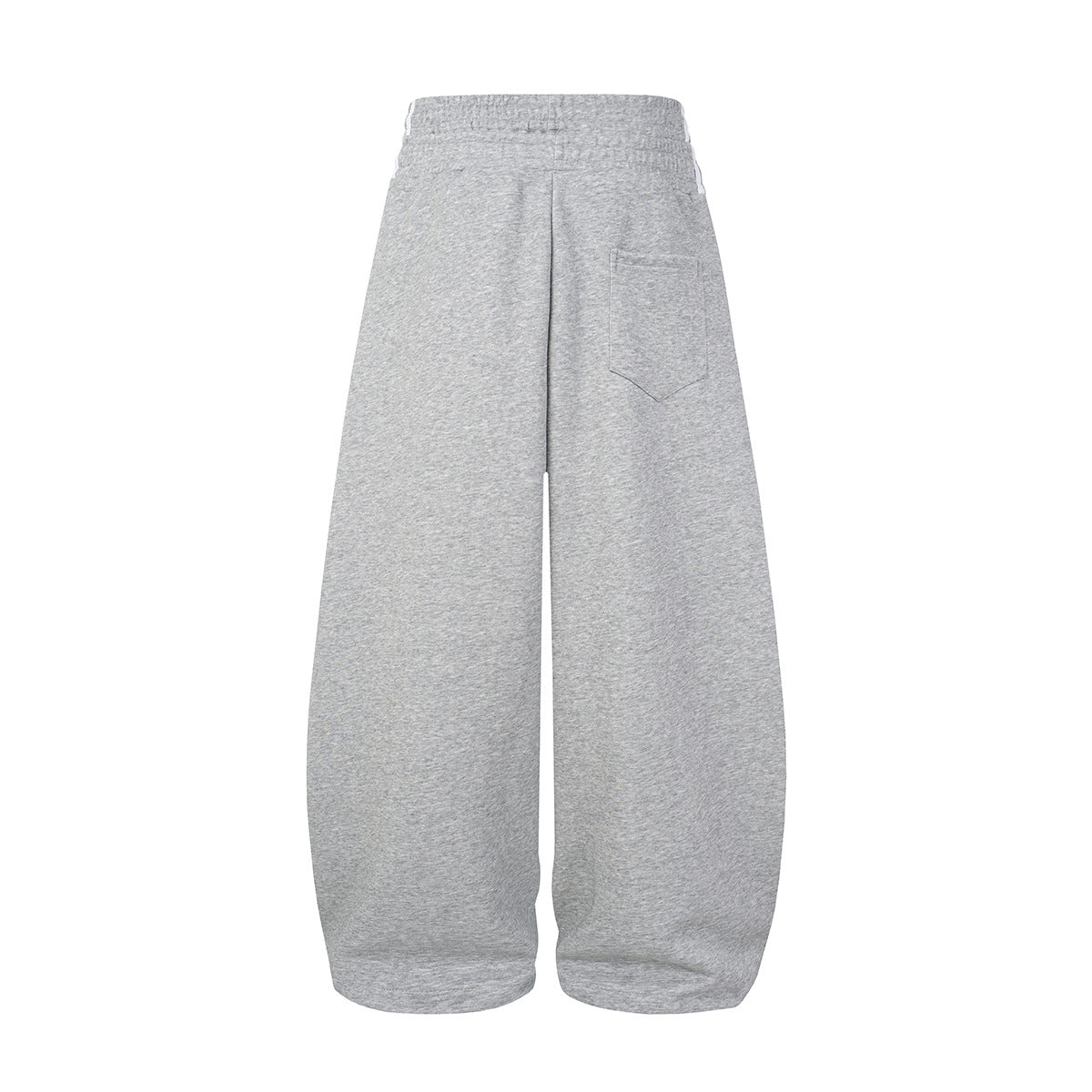 Ensemble veste de survêtement rétro à trois bandes et pantalon large avec écusson brodé