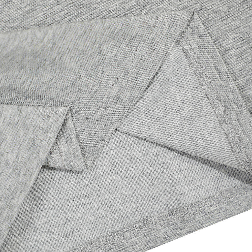 Oversized Crewneck T-Shirt with Shoulder Stitch Detail