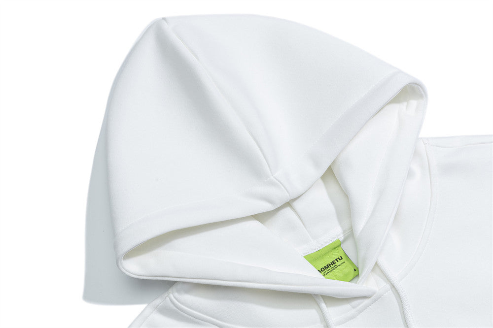 Sudadera oversize con capucha y gráfico de avión – Sudadera urbana para hombre